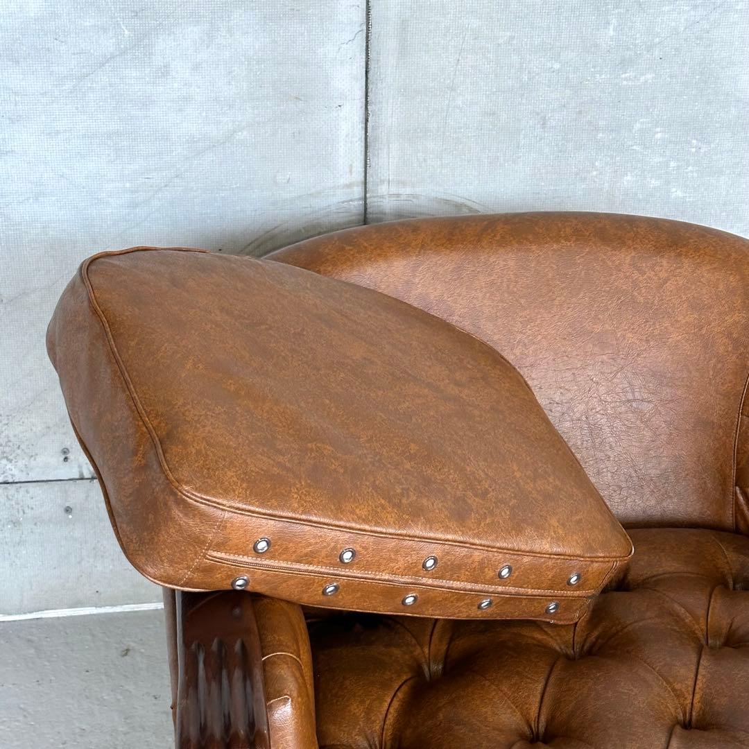 ☆マルニ木工☆ベルサイユ｜マキシマムシリーズ 1Pソファ｜PVCレザー