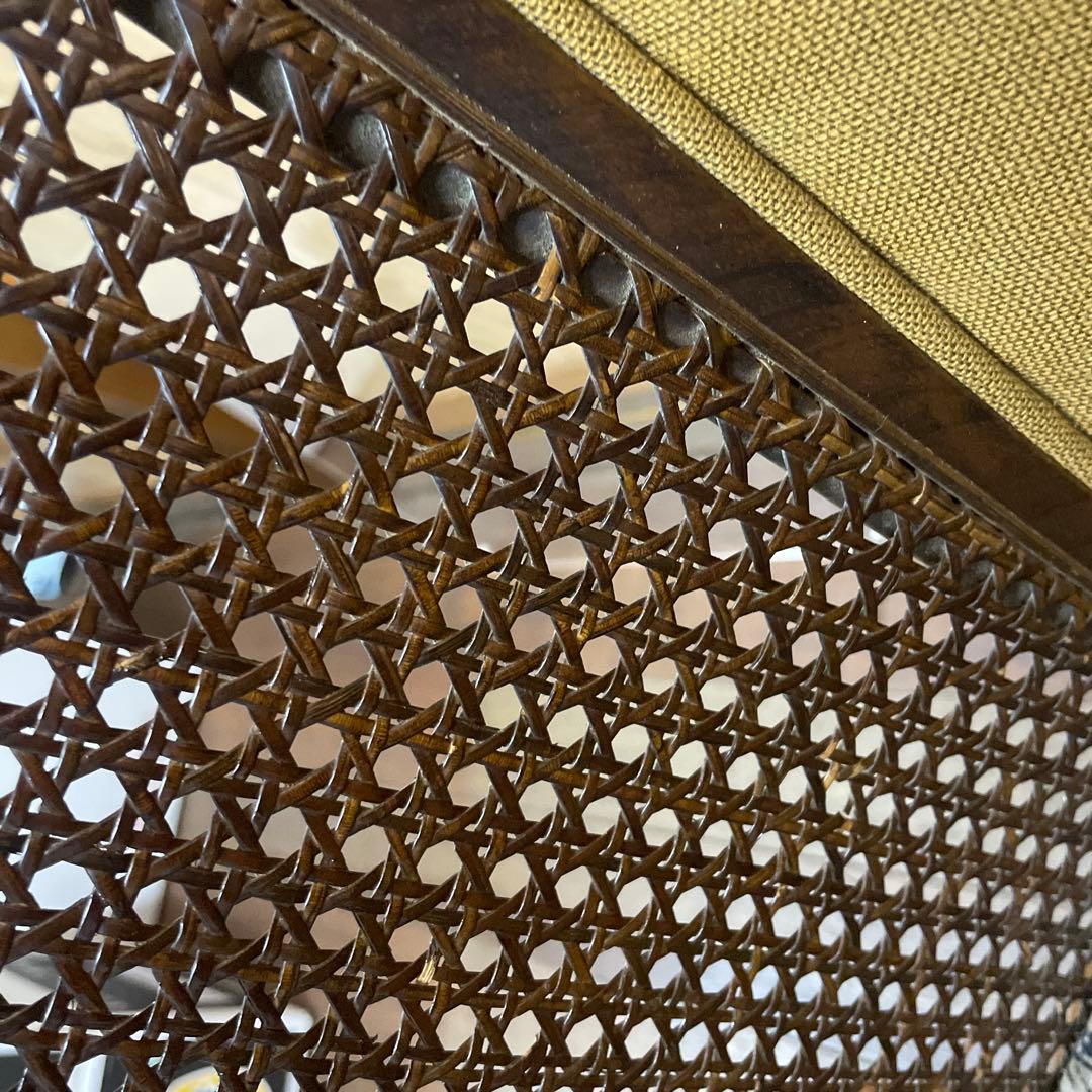 カリモク コロニアル 二人掛け ソファ ダブルソファ 古家具 昭和レトロ