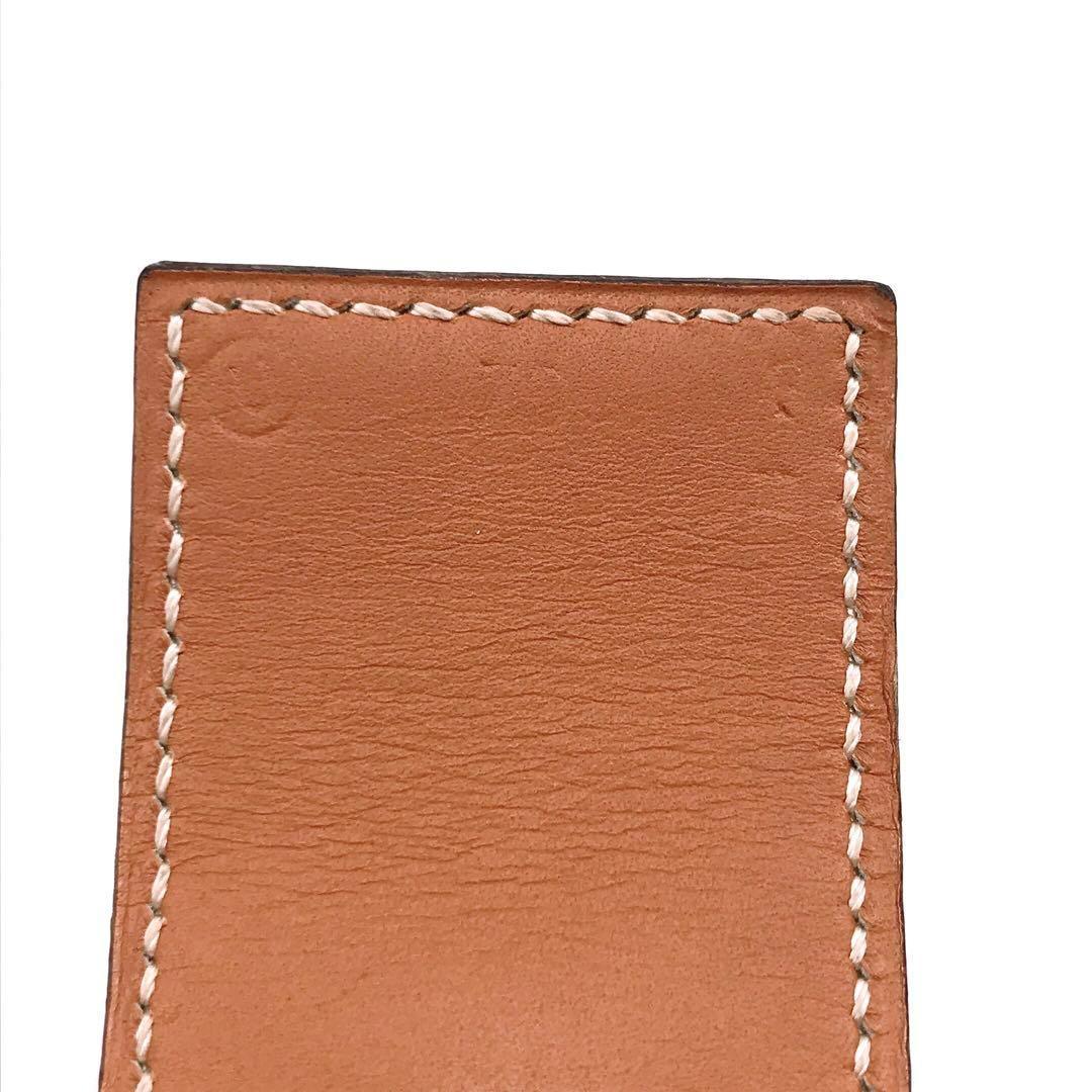 HERMES エルメス コリエドシアン メドール ベルト ライトブラウン 70