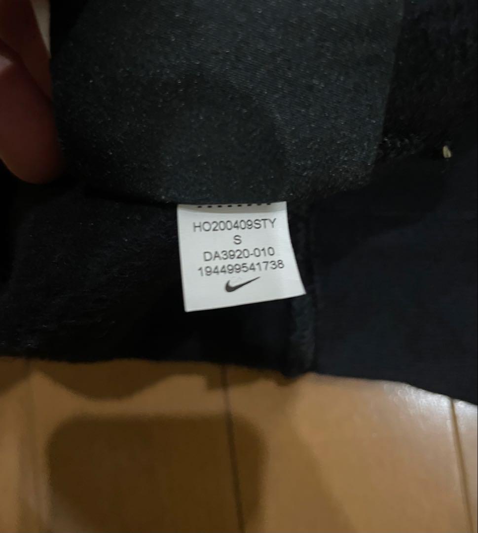 NIKE NOCTA Sセットアップ　パーカー×パンツ　ブラック × イエロー