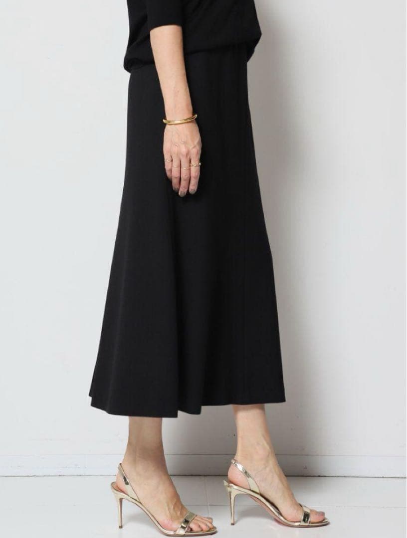 Col Pierrot/ヒラニジュウオリ フレアスカート ブラック36