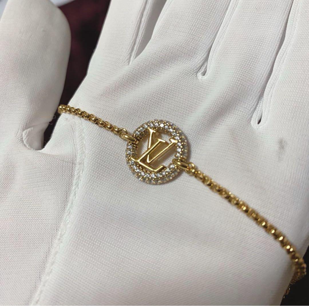 LOUIS VUITTON ルイーズバイナイト ブレスレットM00758