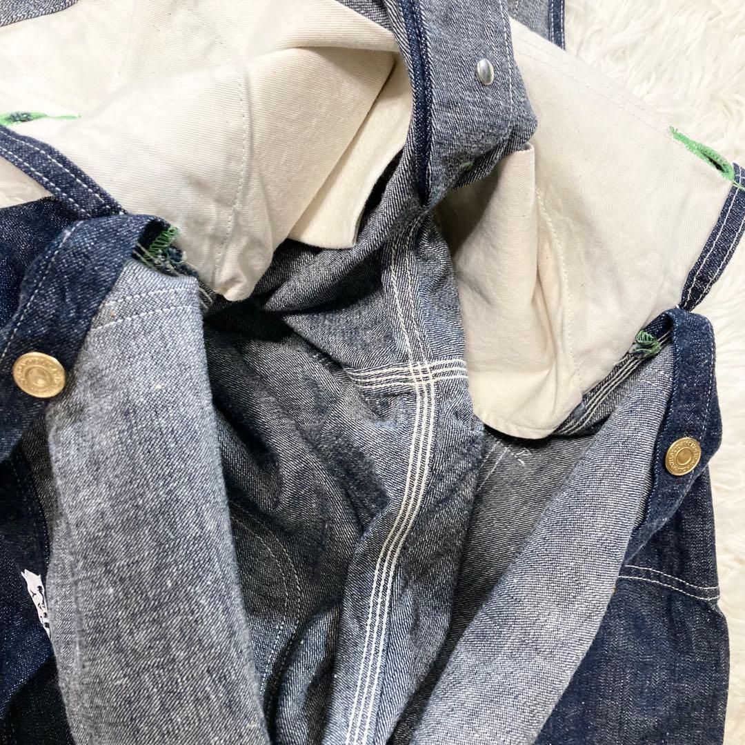 美品✨ HOLIDAY ホリデイ サロペット オーバーオール 濃紺 日本製