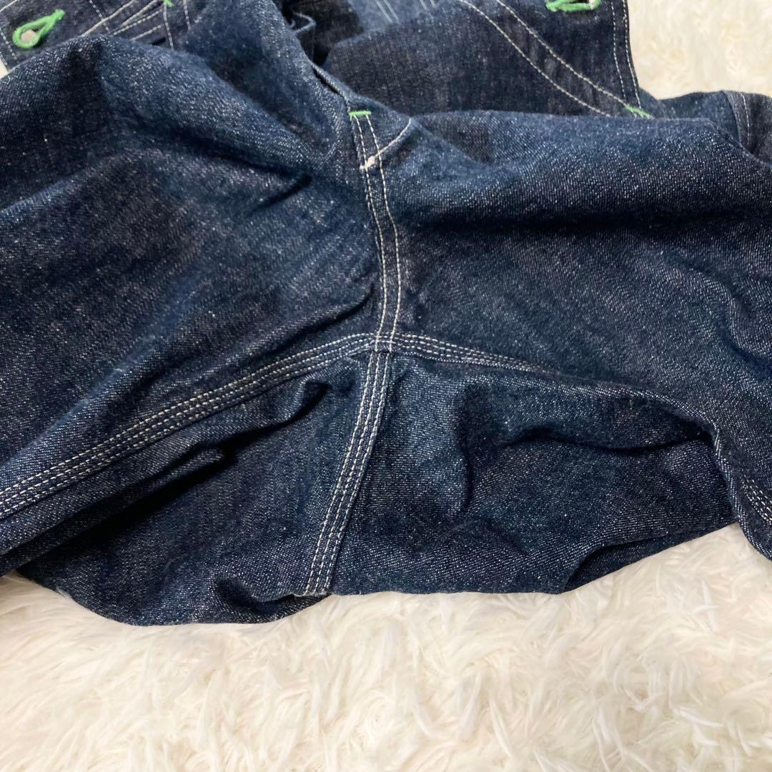 美品✨ HOLIDAY ホリデイ サロペット オーバーオール 濃紺 日本製