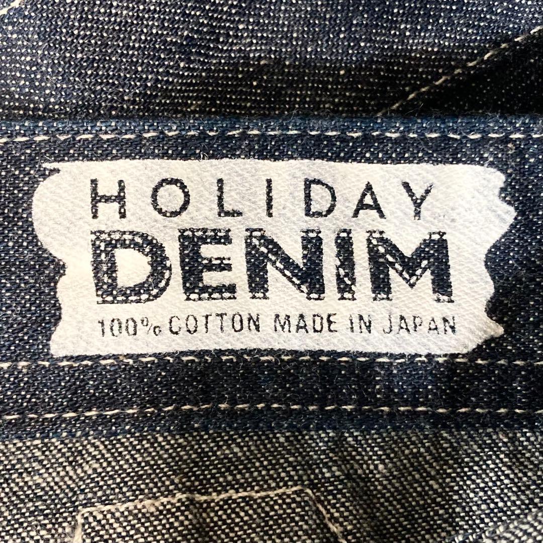 美品✨ HOLIDAY ホリデイ サロペット オーバーオール 濃紺 日本製