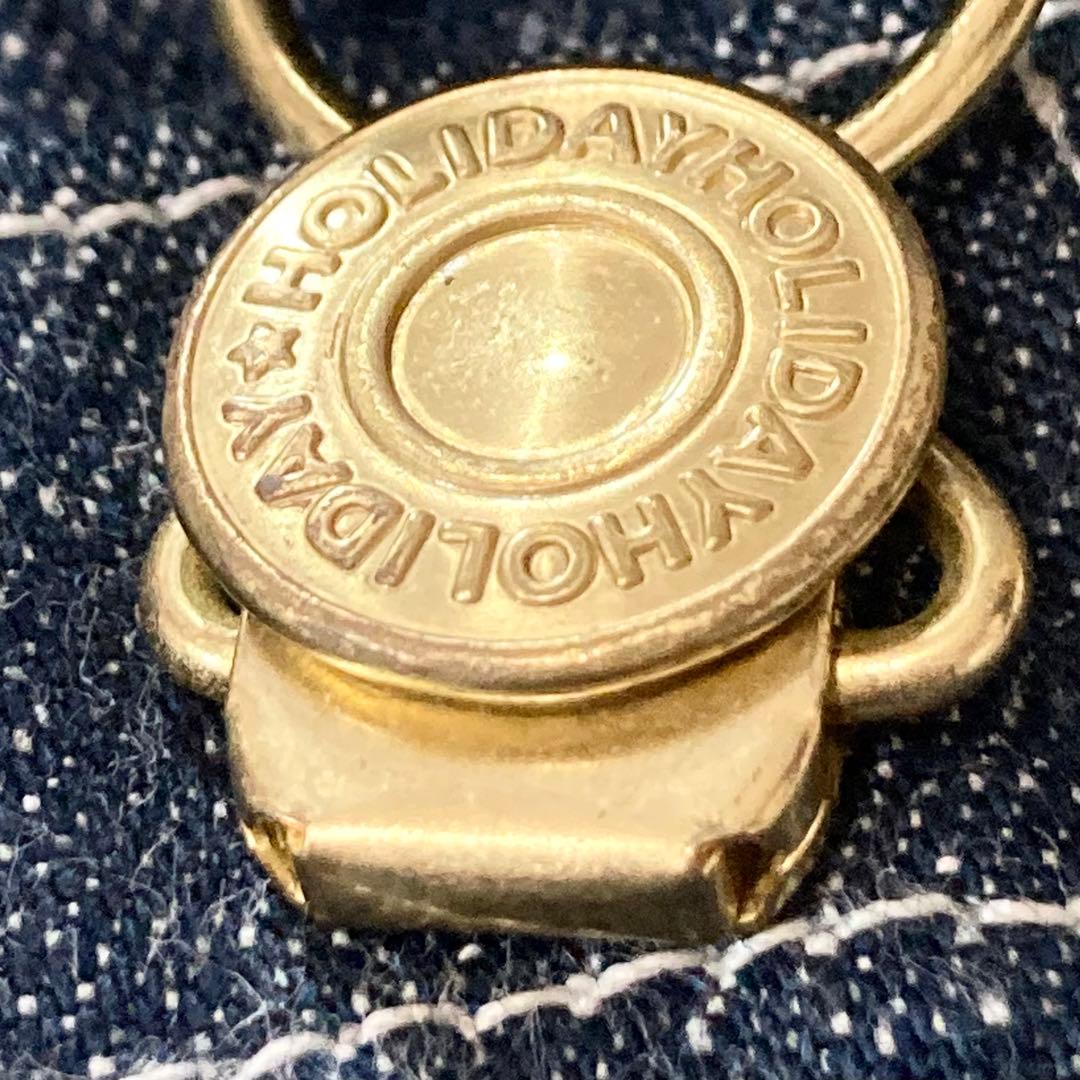 美品✨ HOLIDAY ホリデイ サロペット オーバーオール 濃紺 日本製