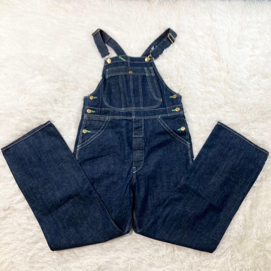 美品✨ HOLIDAY ホリデイ サロペット オーバーオール 濃紺 日本製