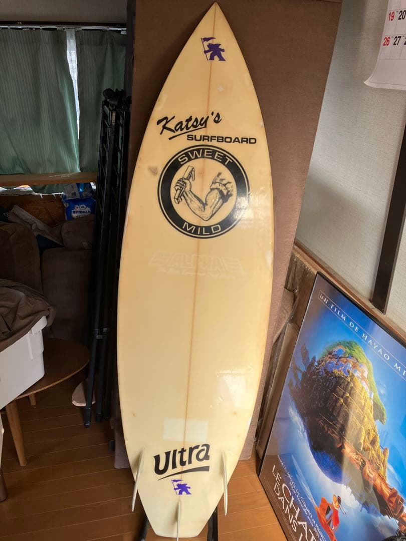 カツカワミナミ　サーフボード80s