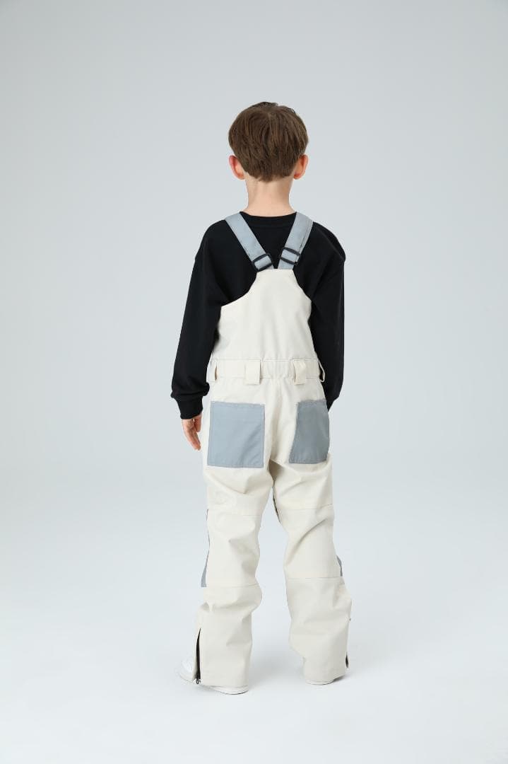 【当日発送】【新品】子供 スノーボードウェア ビブパンツ キッズ 140