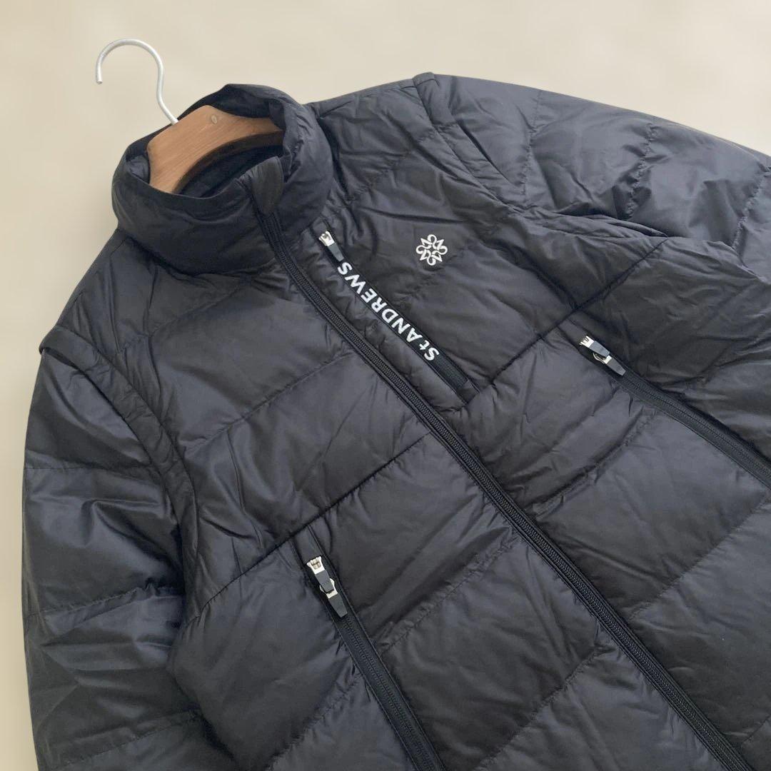 美品！St ANDREWS セントアンドリュース　2way ダウンジャケット　M