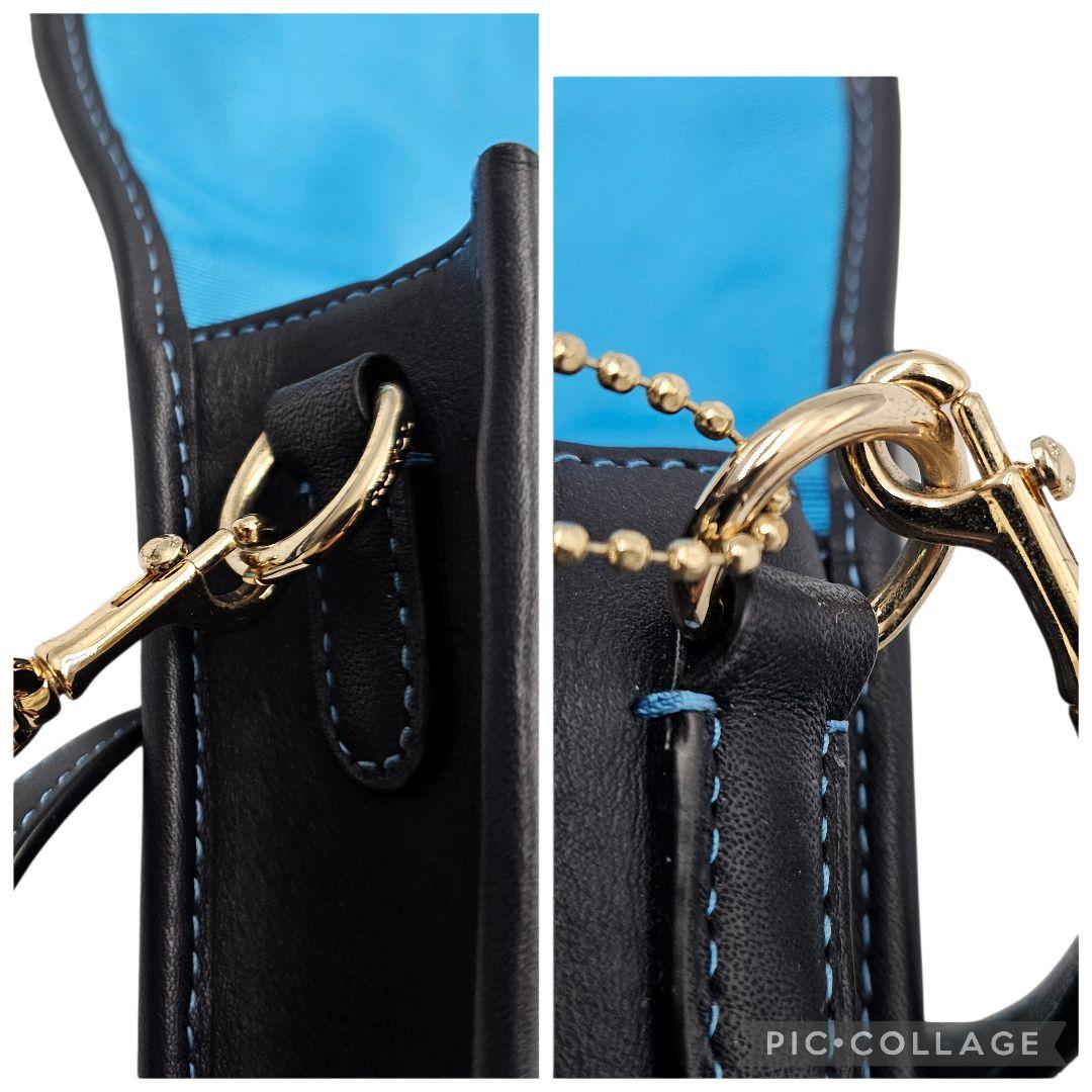 美品 COACH ディンキー ターンロック ショルダーバッグ クラブ