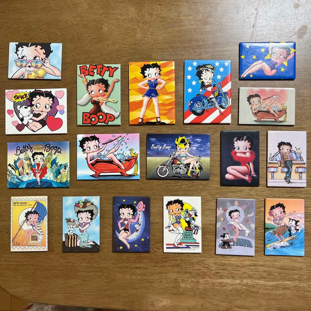 【レア】ベティちゃん　マグネットセット　ベティブープ　18枚