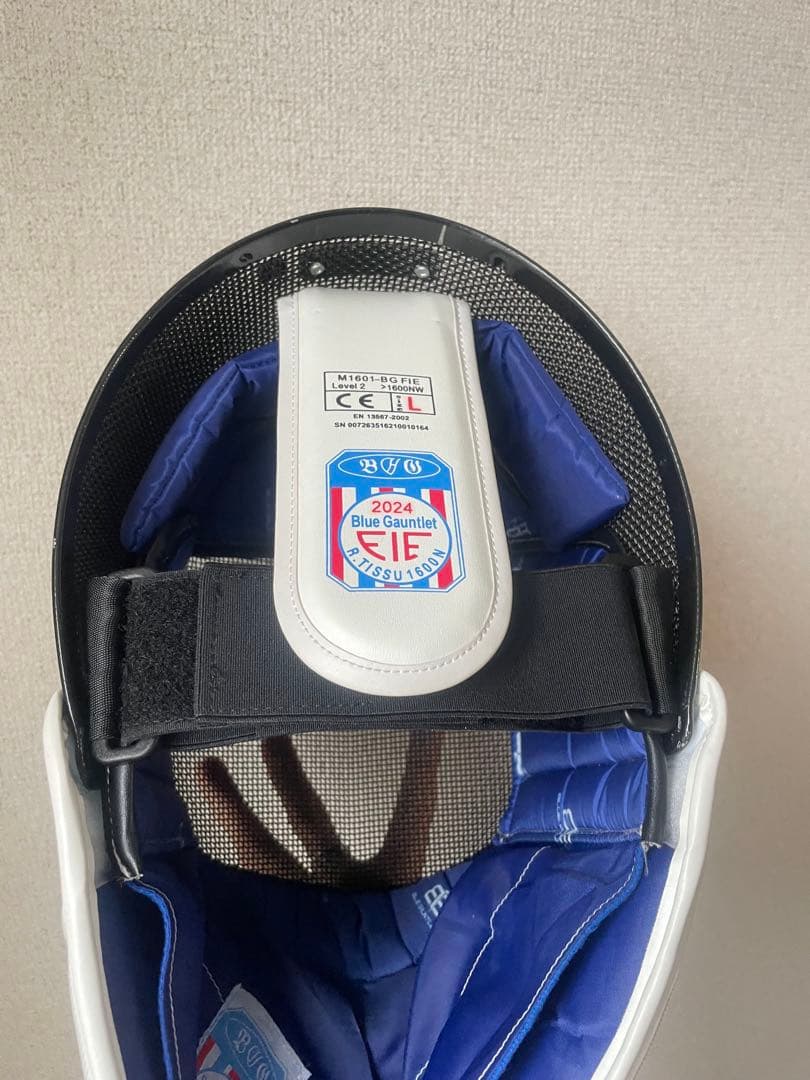 新品FIE 2024 Blue Granite エピマスク(大会おすすめ) L