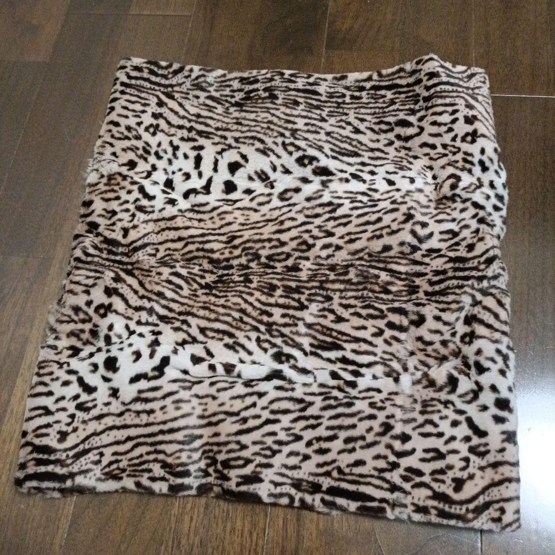 KARL DONOGHUE レオパード柄ファー スヌード リアルファー 【美品】