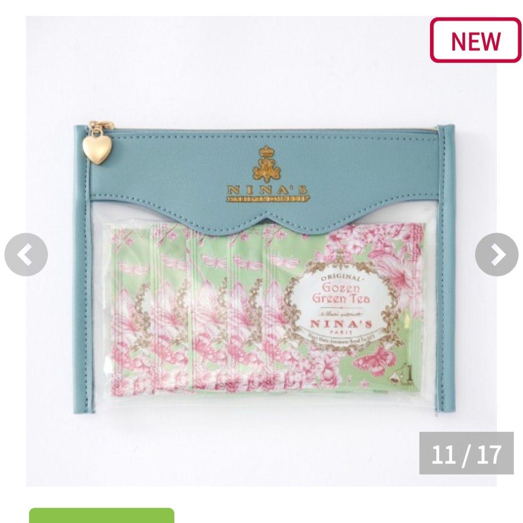 紅茶付ポーチ m♡petit by misako しまむら 青木美沙子 ニナス - メルカリ