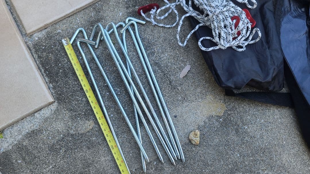 FIELDOOR ヘキサタープ サイズ 440×580cm