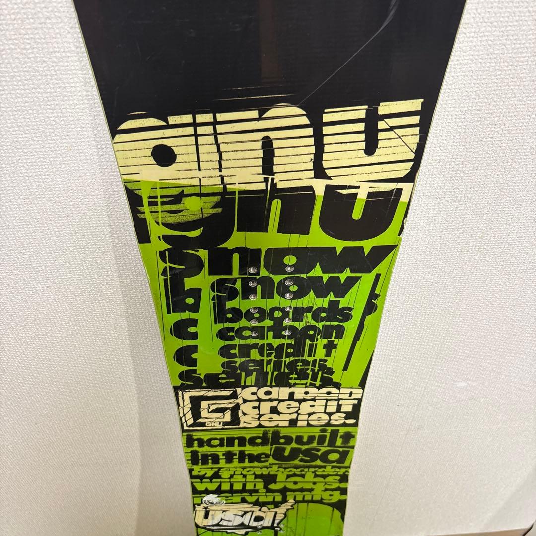 Gnu carbon credit series159 FLUX スノーボード