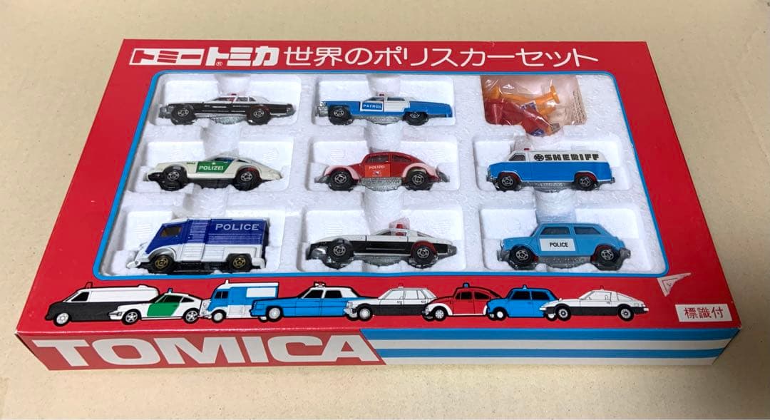 トミカ 世界のポリスカーセット 日本製