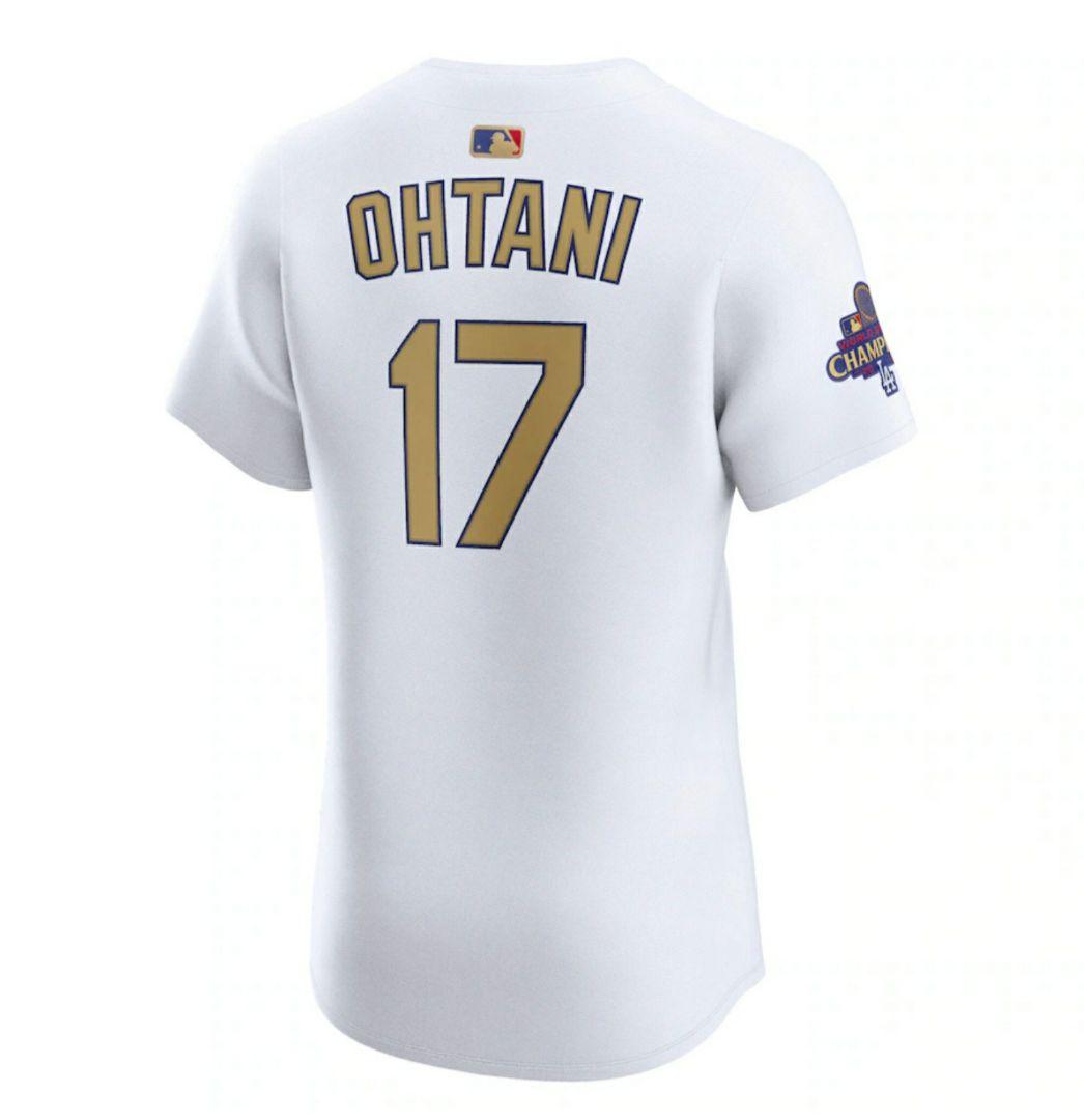 【正規品】大谷翔平 エリートジャージー ゴールド ユニフォーム 48 ドジャース