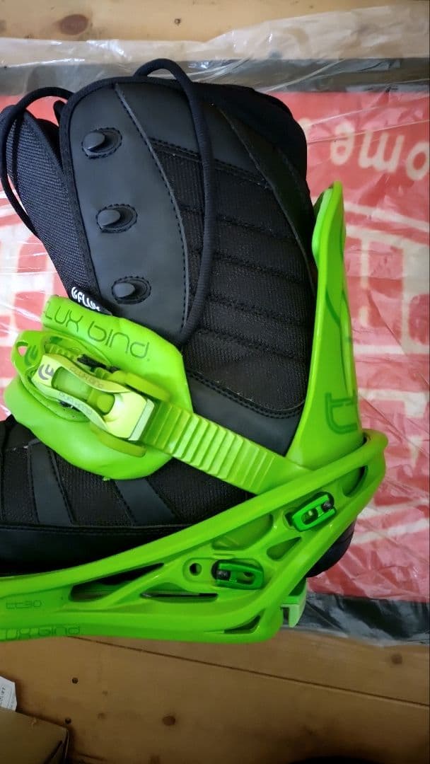 FLUX F.T.M. ビンディング サイズL グリーン バインディング