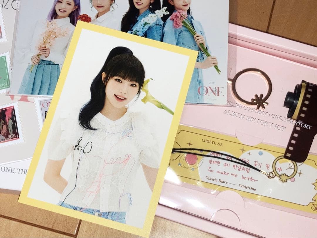 izone イェナ　one the story ヒストリーキット