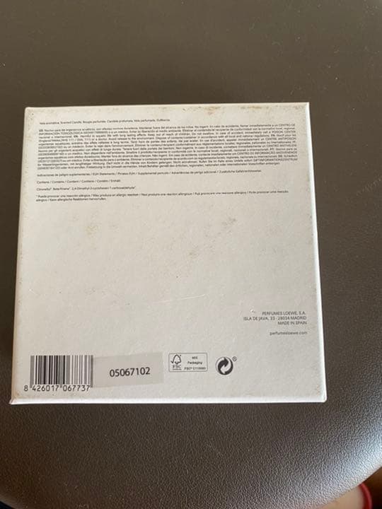 ロエベ LOEWE トマトリーフ キャンドル スモールサイズ (170g)