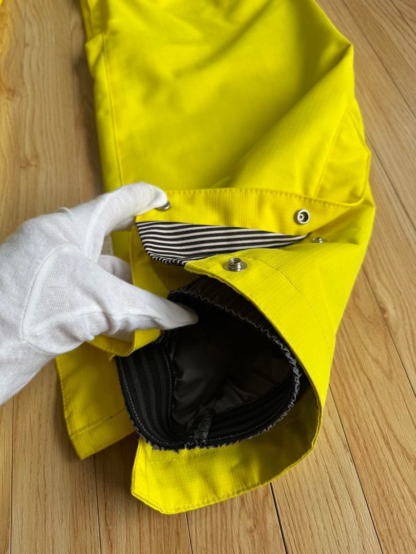 お値下げ‼️【ESTIVO】スノーボードウェアセット⭐︎上下Mサイズ /デニム&黄色