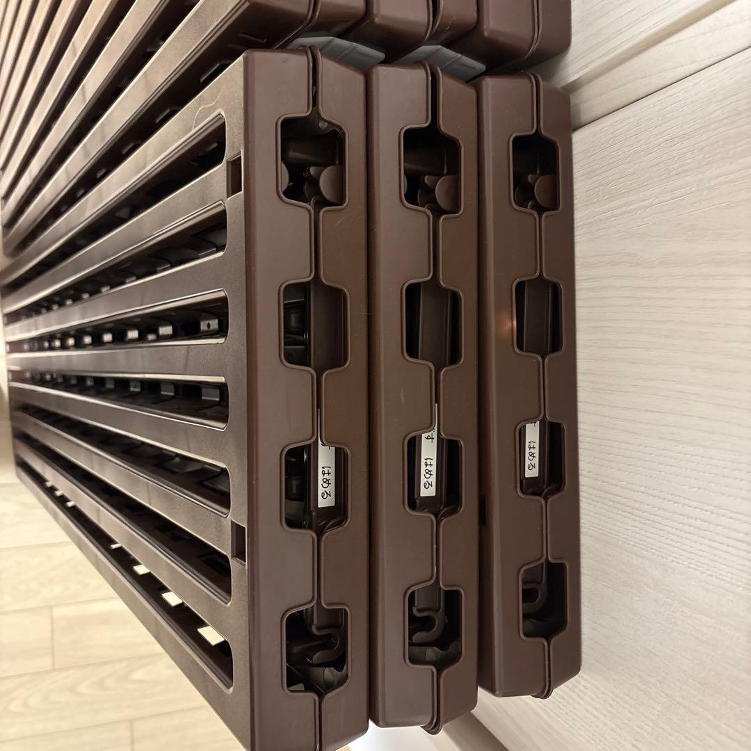 蝶プラ工業 すのこベッド エアースリープ　2個セット