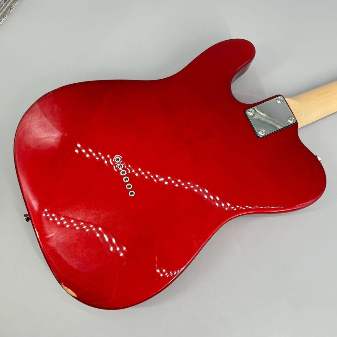 テレキャスター　fender ヘッド　メーカー不明　レッド