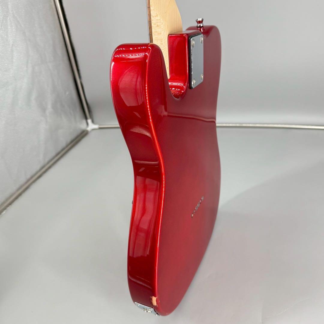 テレキャスター　fender ヘッド　メーカー不明　レッド