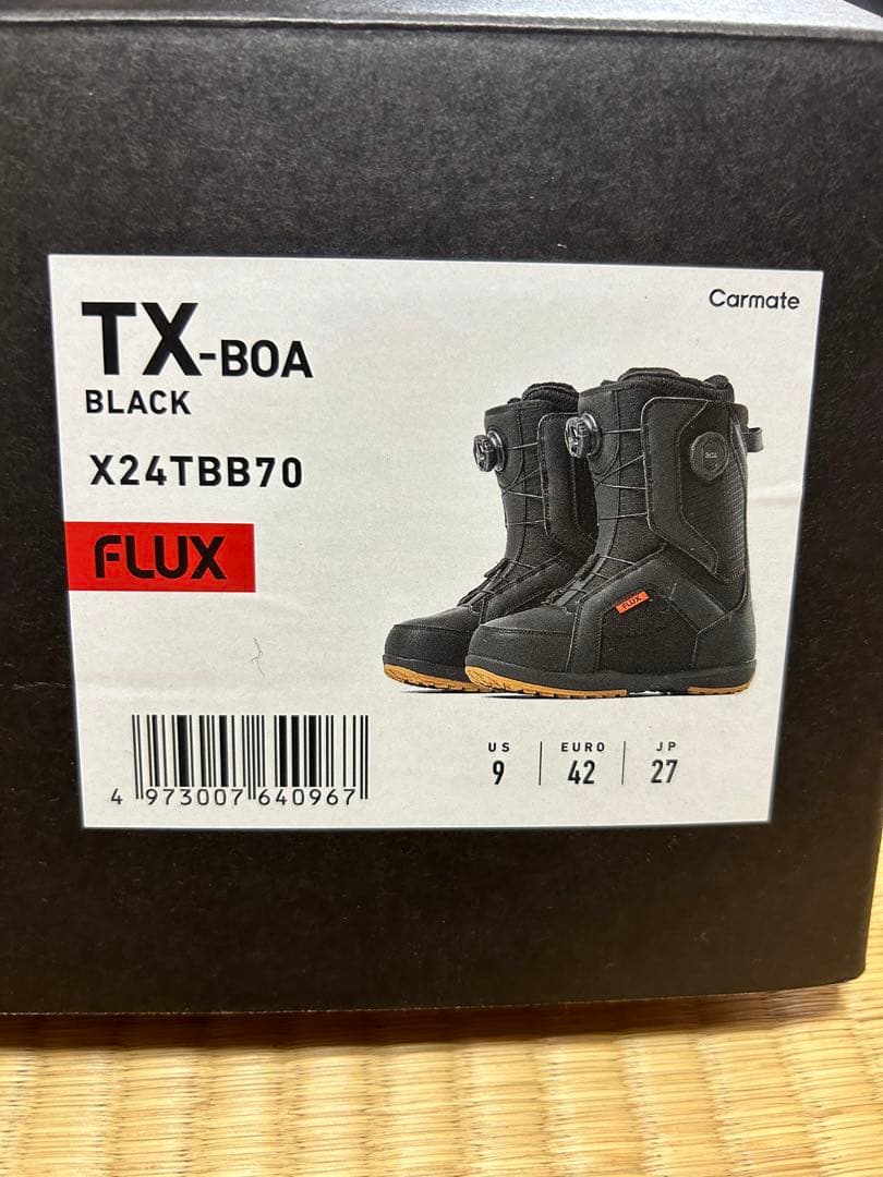 FLUX TX-BOA 2024-2025モデル　27.0cm スノーボード