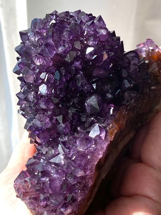 ◆【フラワーアメジスト原石】『愛の守護石』『魔除け』