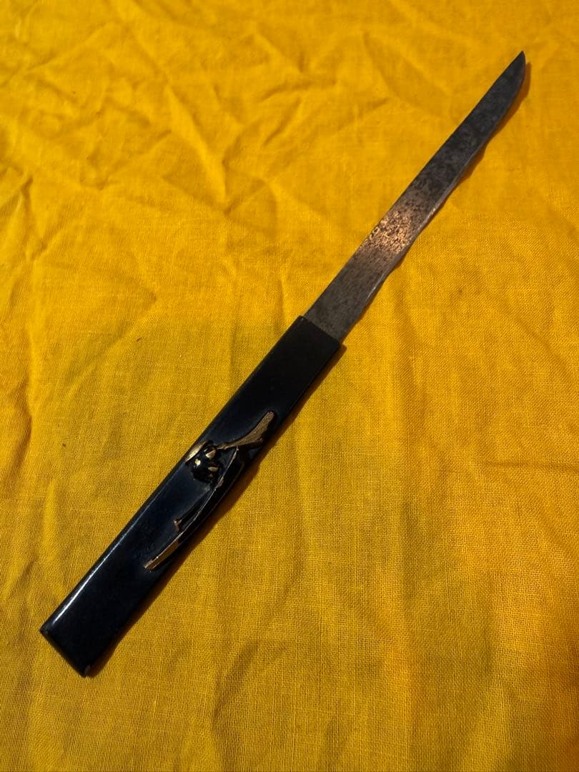 揃金具短刀拵　残欠ナイフツナギ付　合法サイズ