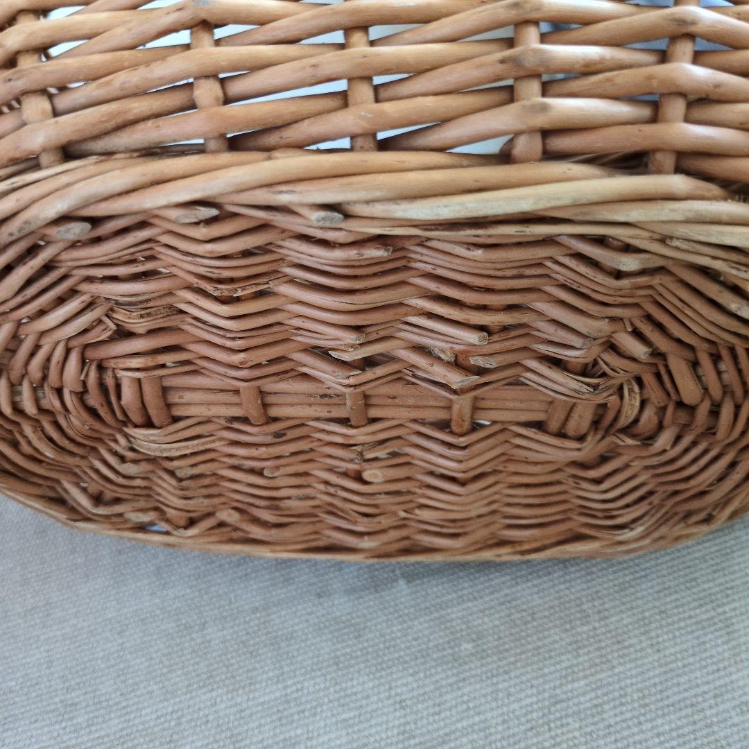 フランス アンティーク 大きめ パニエ バスケット 籠 ブロカント雅姫