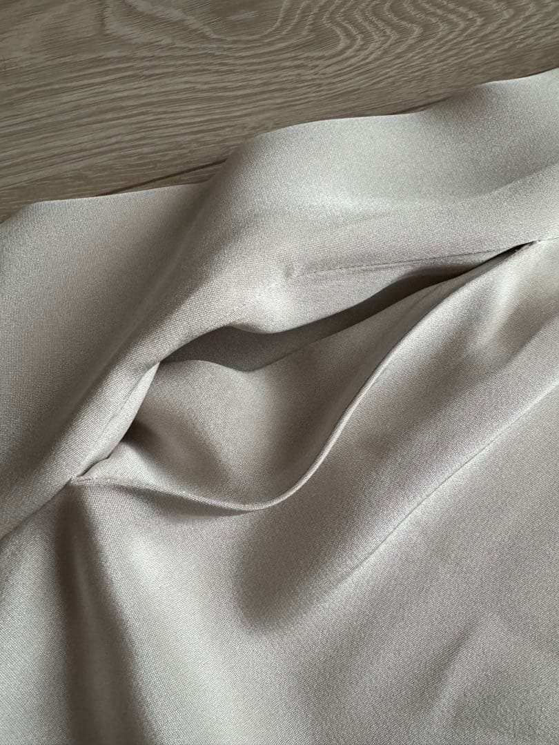 リリーシルク 30匁 ロープ シルク シャツワンピース