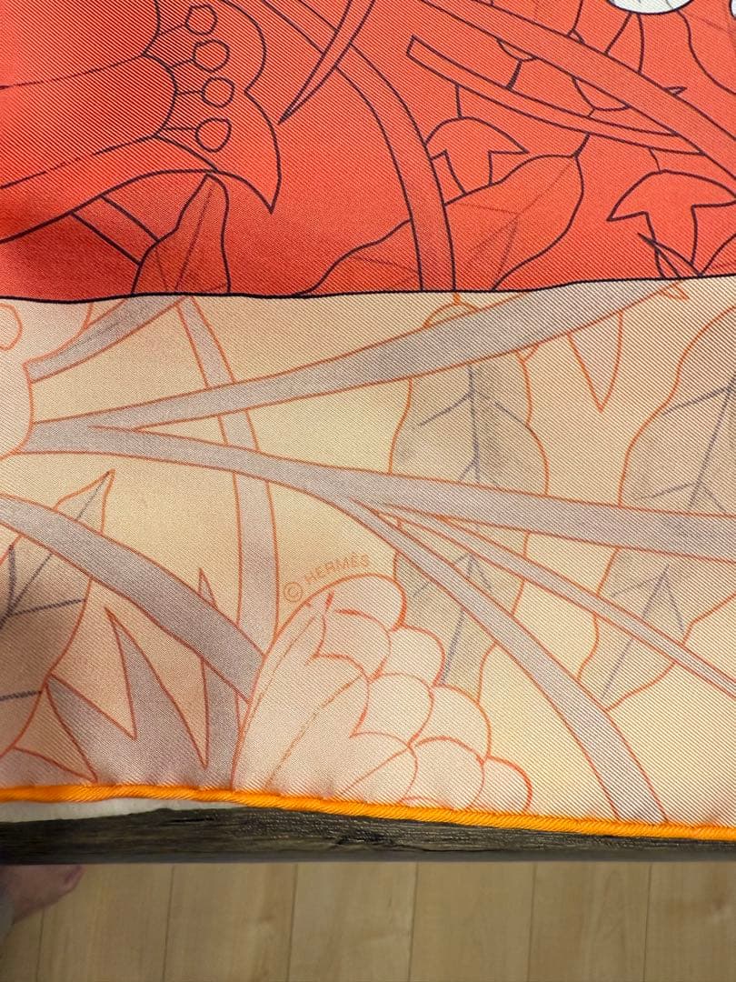 HERMES スカーフ カレ 90 カレ90 ダブルフェイス