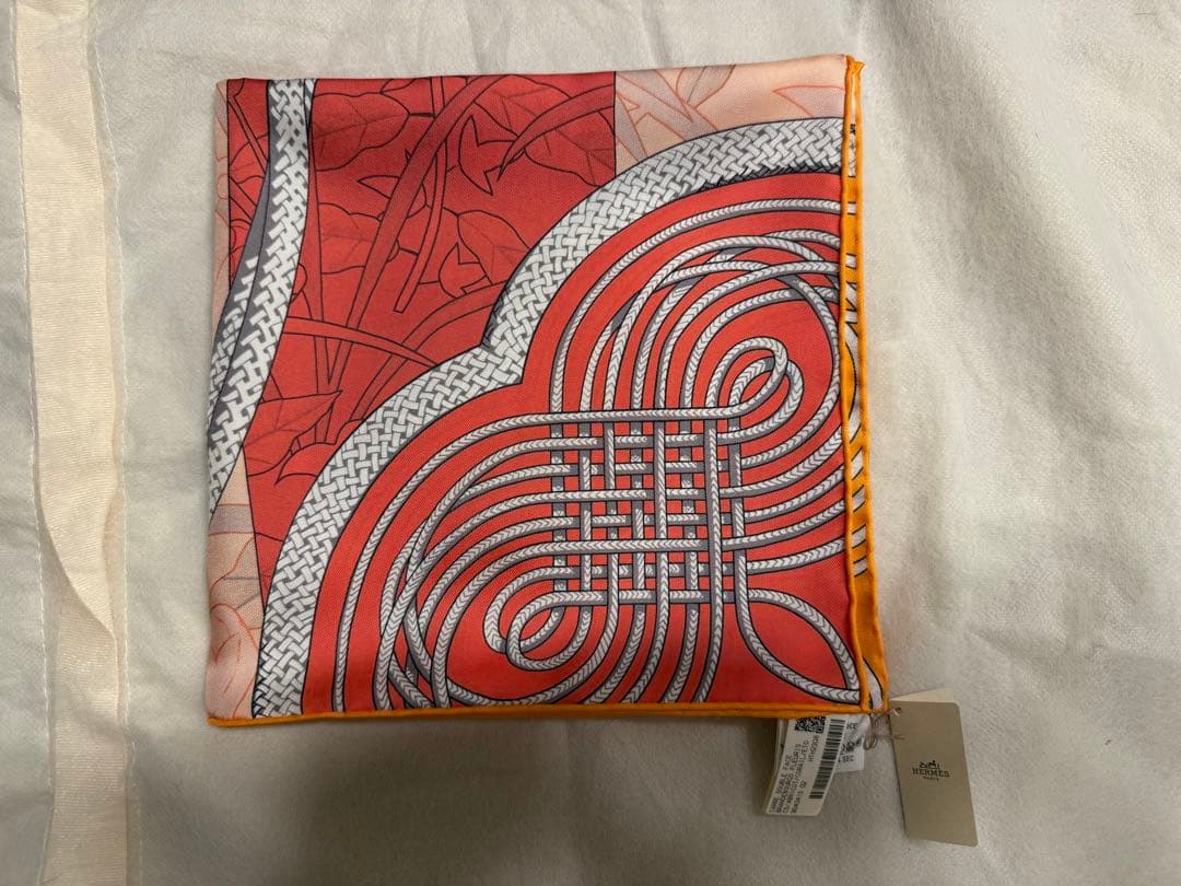 HERMES スカーフ カレ 90 カレ90 ダブルフェイス