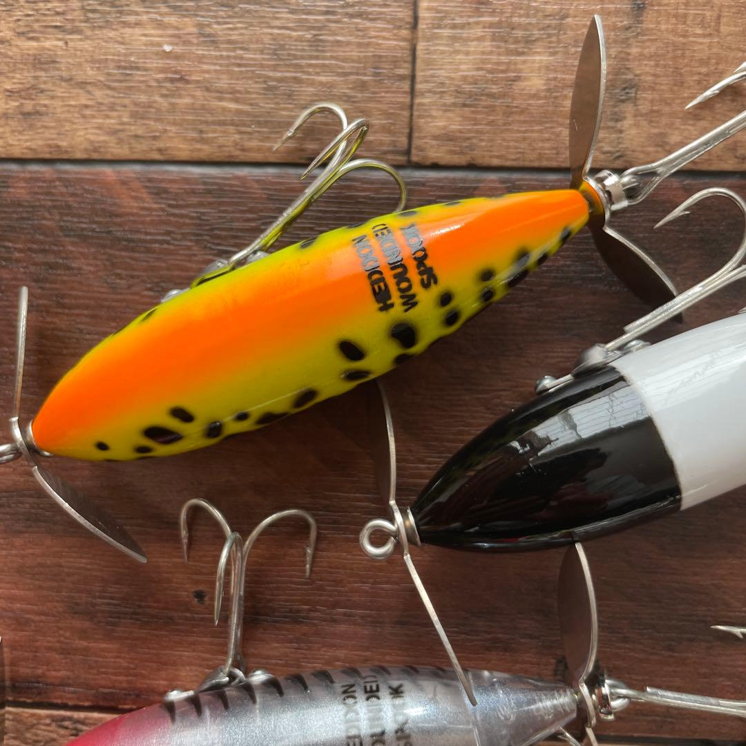 ヘドン ウンデッドスプーク 4個セット heedon