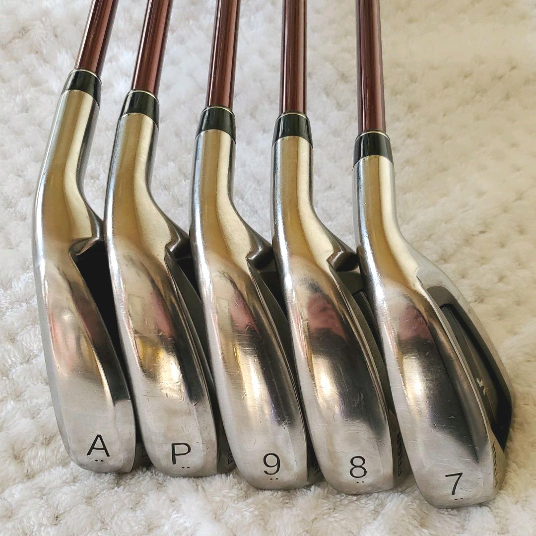 プロギアRED TITAN FACE アイアンプロギア RED チタンフェースアイアン