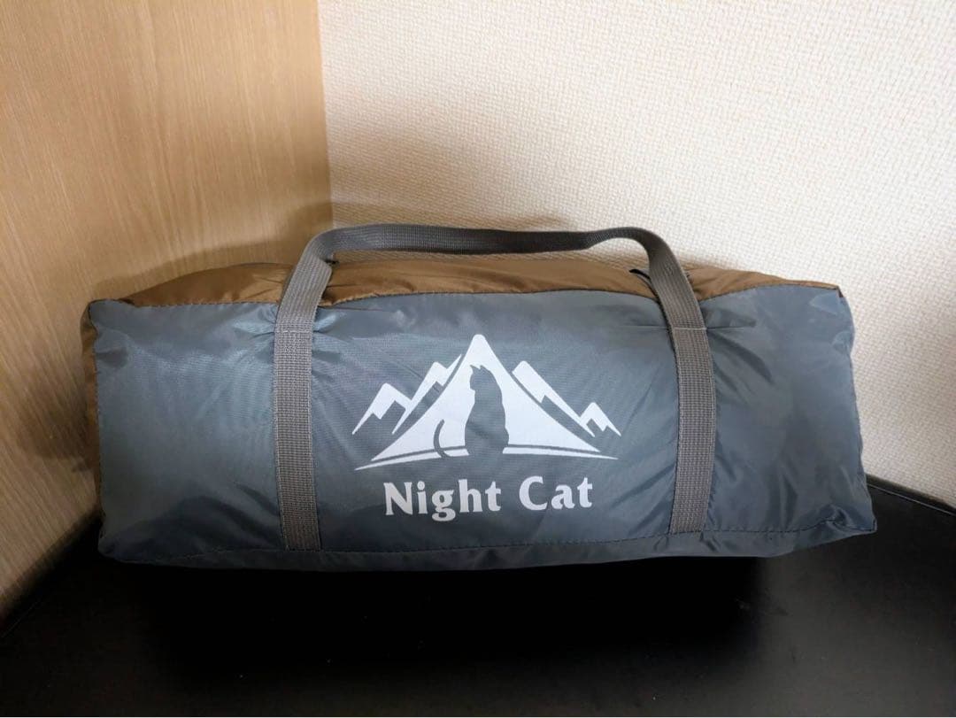 【Night Cat　soloバックパックテント アルミポール 新品未使用