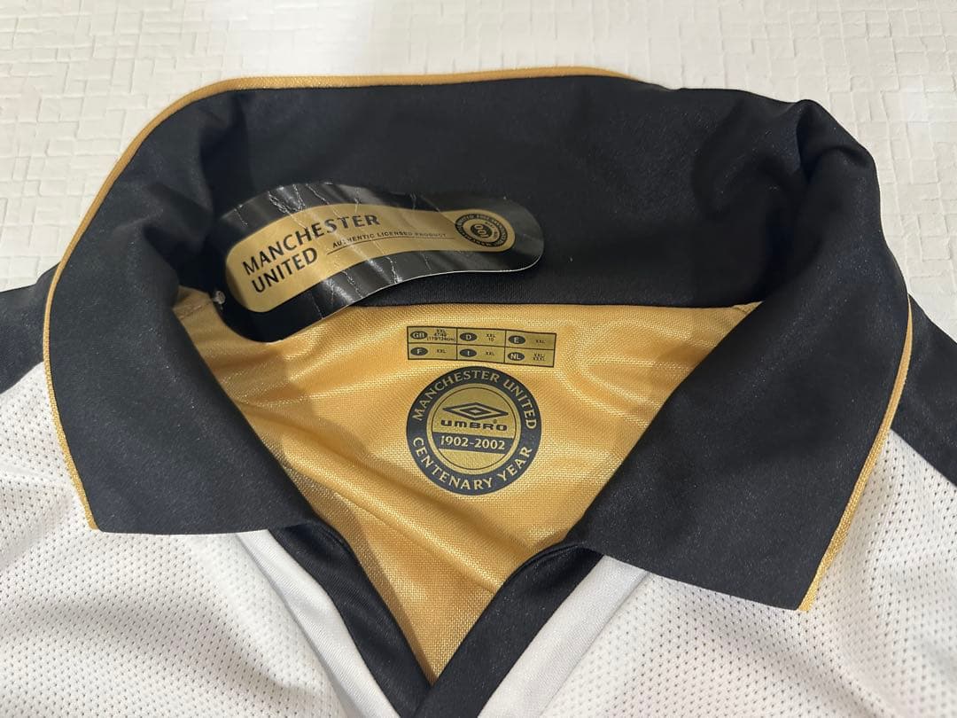 正規01/02マンチェスターU away 3rd XXL】タグ付き 選べるタグ【紙袋2合米