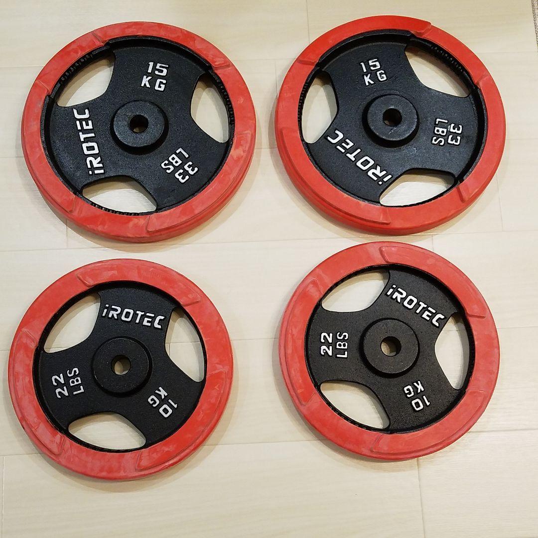 早い者勝ち アイロテック IROTEC プレート 10kg 2枚 20kgセット 早い者