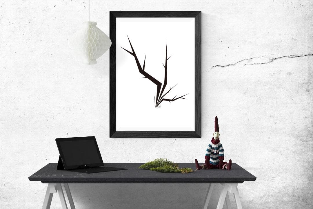 【新年SALE】PASTELRIB アートポスター（大型A3サイズ）約42cm