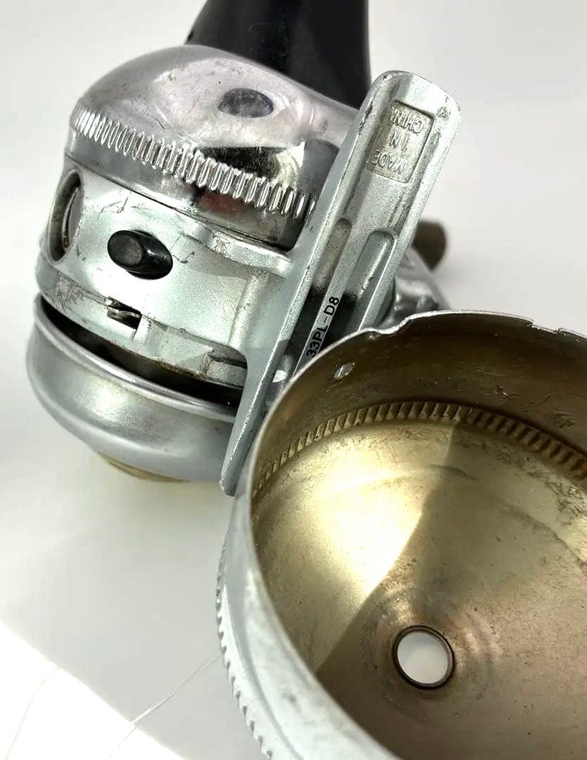 ヴィンテージ】zebco 33 platinum オールメタル 動作品