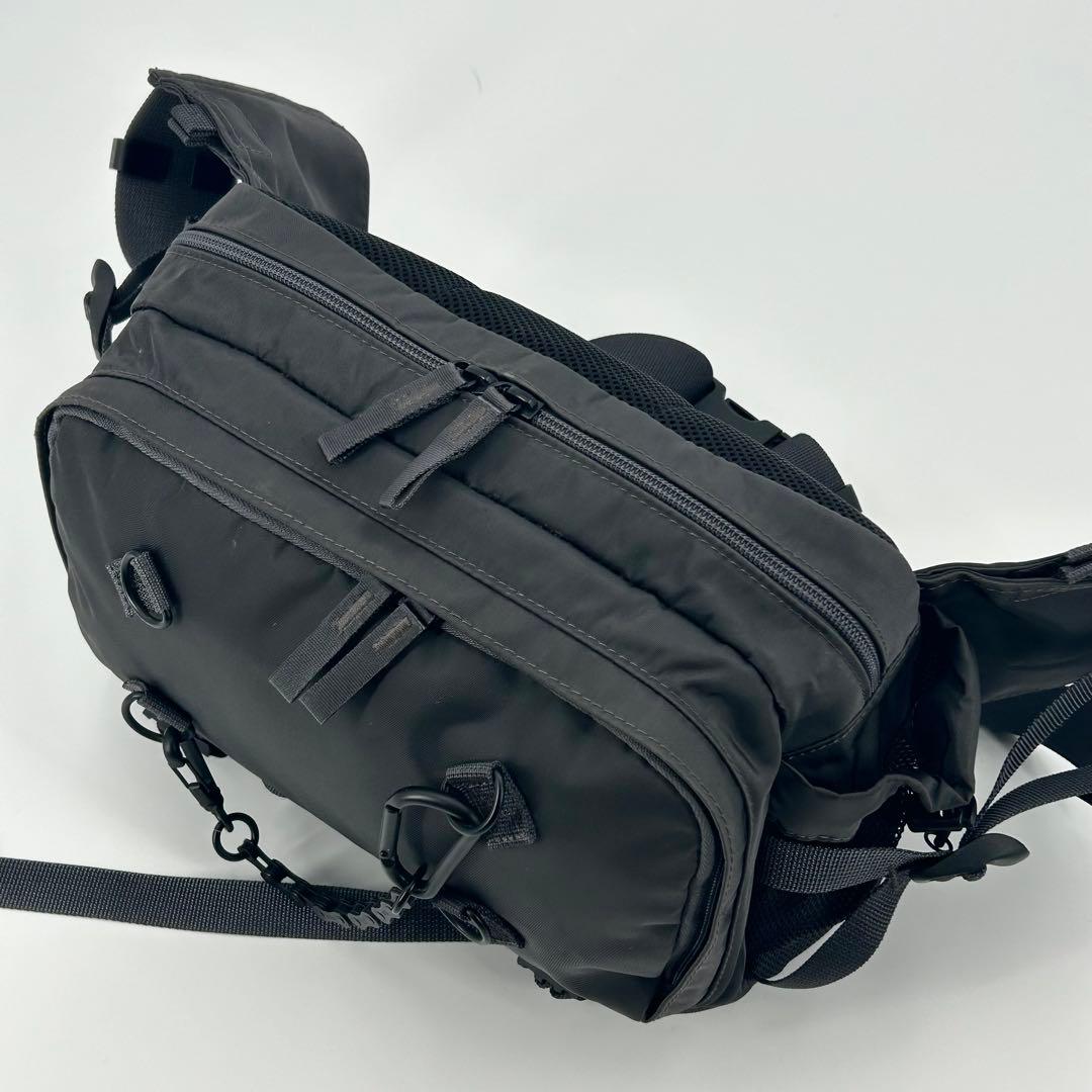 美品/希少✨ポーター ウエストバッグ RIDE ナイロン グラファイト