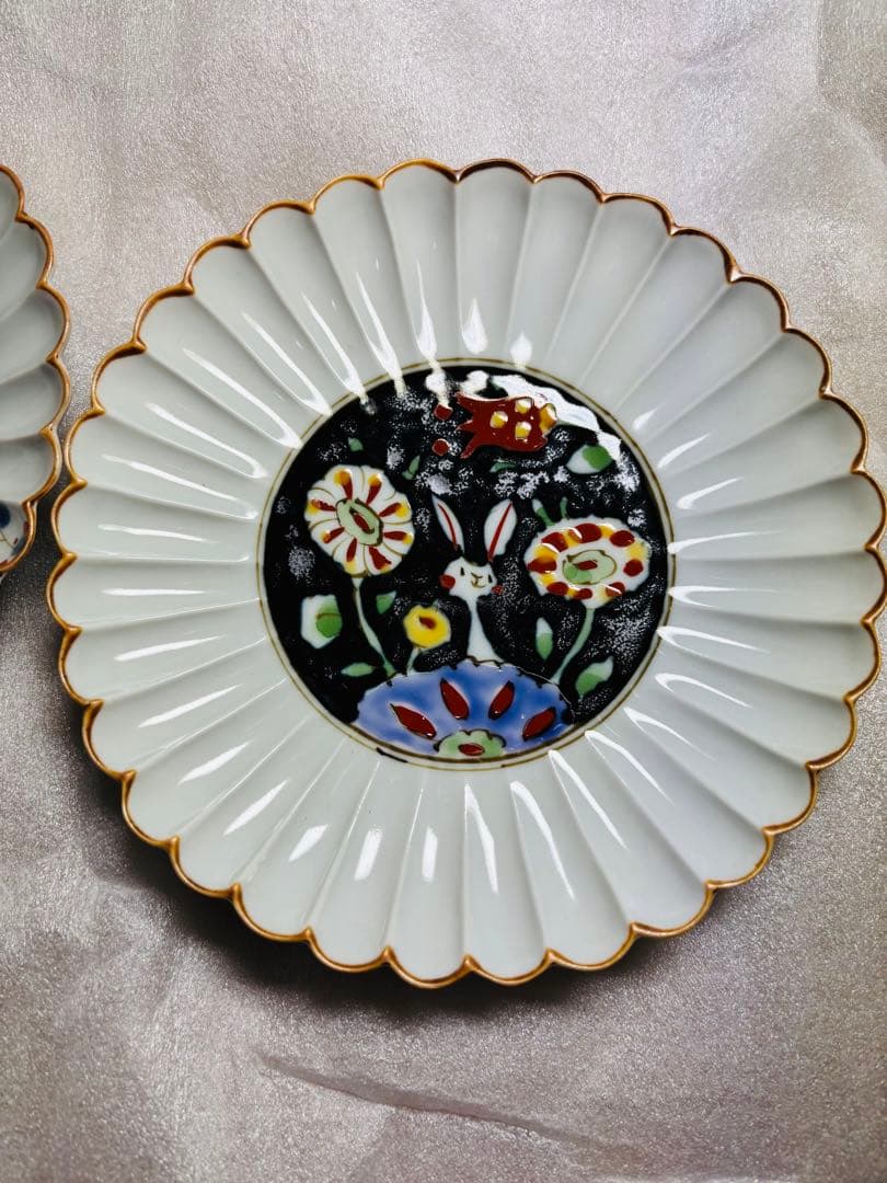 空萌工房　うさぎシリーズ　　取り皿　2枚セット