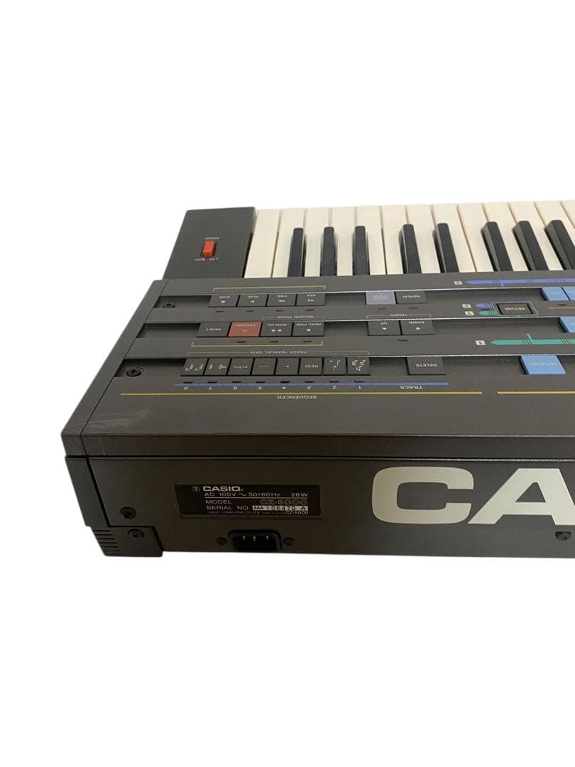 【希少】CASIOシンセサイザー　CZ-5000 、ケース付き【レア】