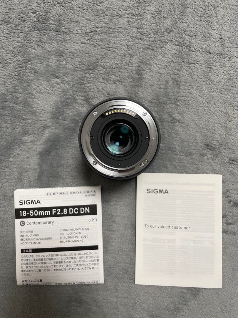 SIGMA 18-50mmF2.8DCDN Contemporary Lマウント