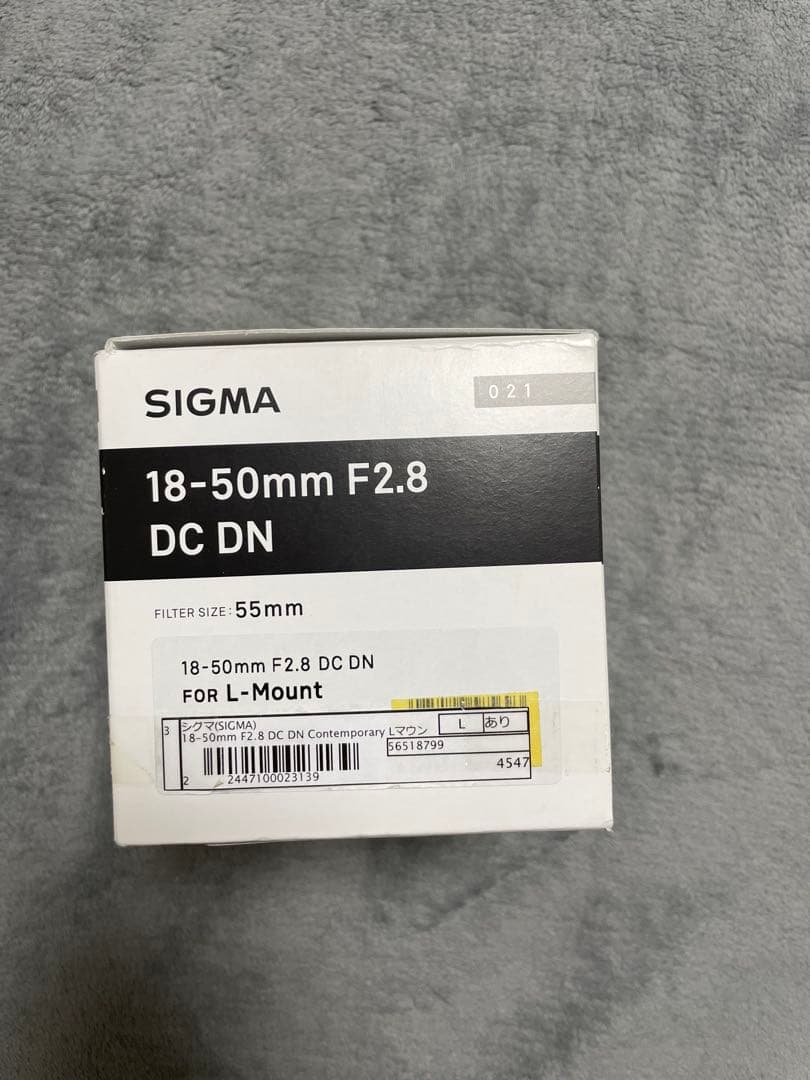 SIGMA 18-50mmF2.8DCDN Contemporary Lマウント