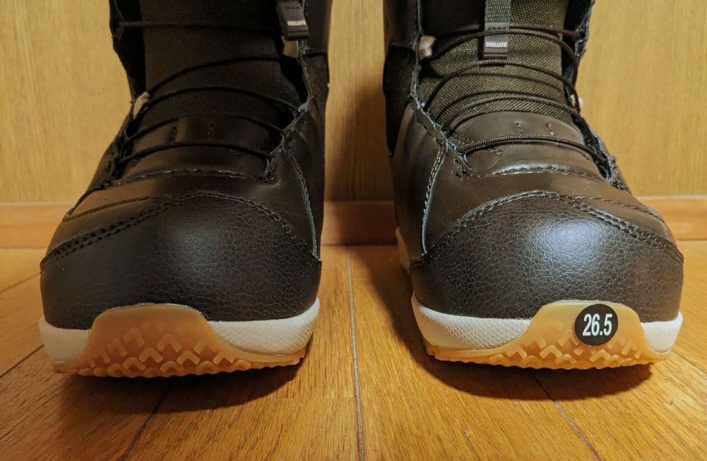 未使用品 DEELUXE スノーボードブーツ 26.5cm 茶 スノボ ブーツ